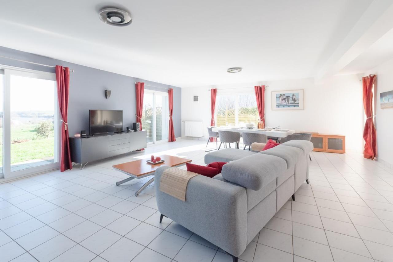 PENN AR ROZ - Grande maison familiale proche mer Saint-Pabu  Extérieur photo