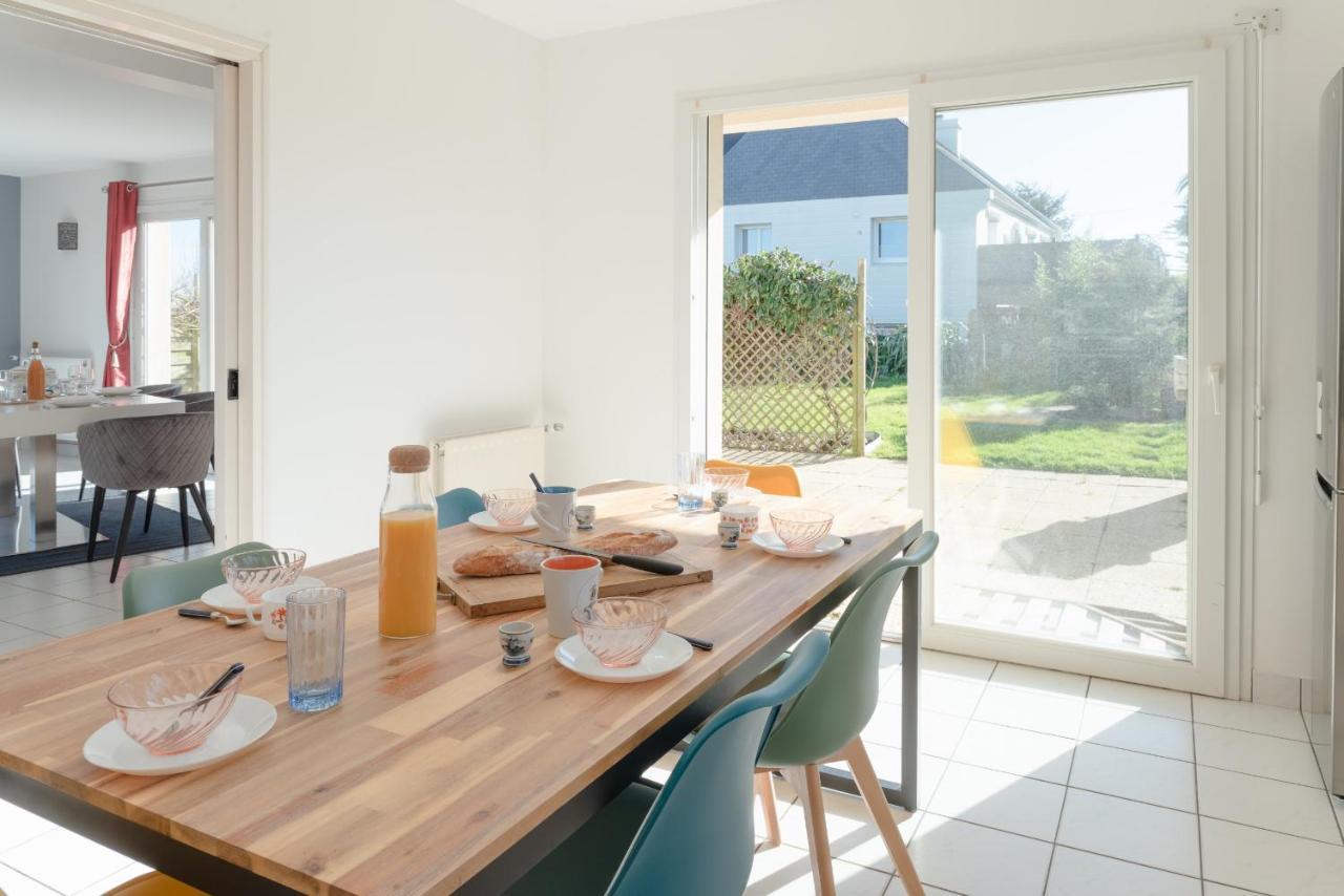 PENN AR ROZ - Grande maison familiale proche mer Saint-Pabu  Extérieur photo