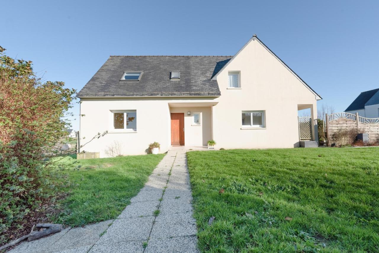 PENN AR ROZ - Grande maison familiale proche mer Saint-Pabu  Extérieur photo